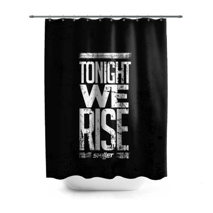 Штора 3D для ванной We Rise фото