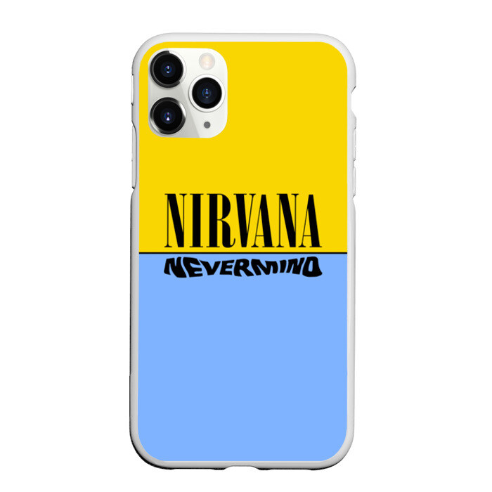 Чехол для iPhone 11 Pro матовый Nirvana nevermino фото