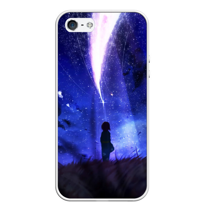 Чехол для iPhone 5/5S матовый Твое Имя фото