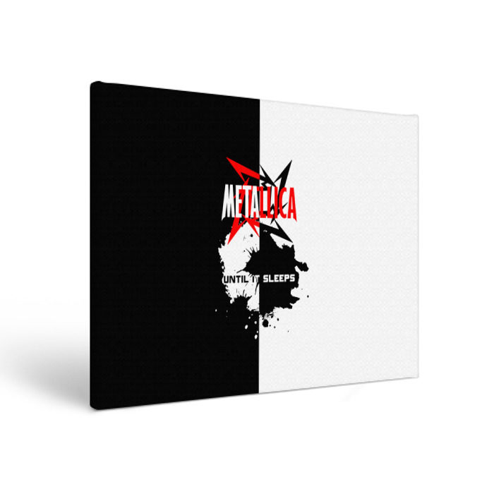 Холст прямоугольный Until it sleeps, Metallica фото