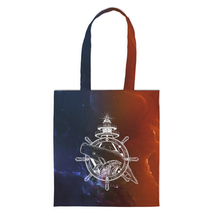 Сумка 3D повседневная Морской кит фото