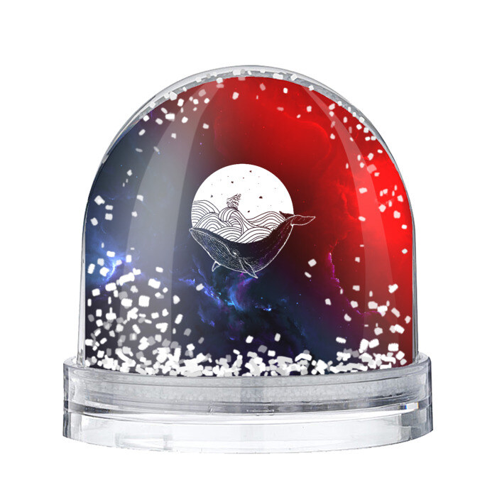 Водяной шар Кит фото