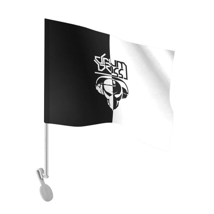 Флаг для автомобиля Drum and bass фото