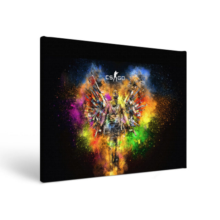 Холст прямоугольный CS GO фото