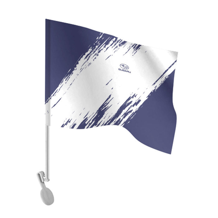 Флаг для автомобиля SUBARU SPORT фото