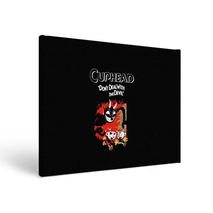 Холст прямоугольный Cuphead фото