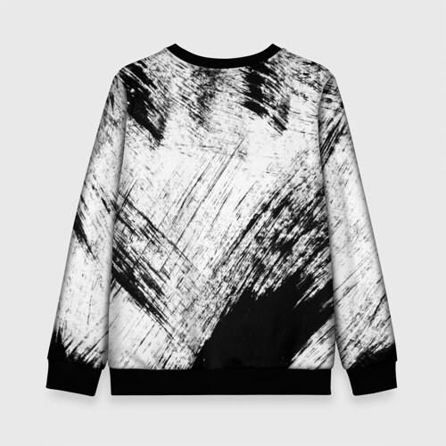 Детский свитшот 3D Штриховка фото