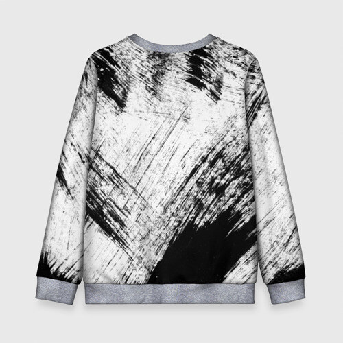 Детский свитшот 3D Штриховка фото