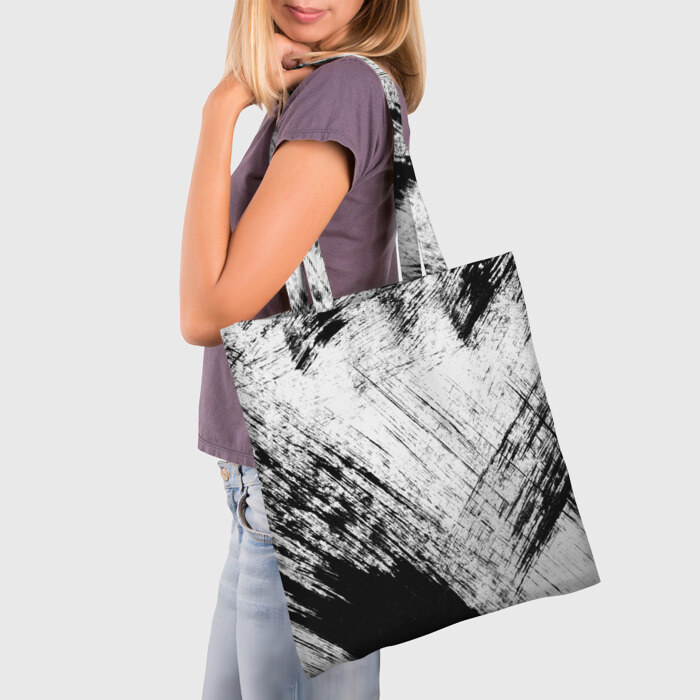 Сумка 3D повседневная Штриховка фото