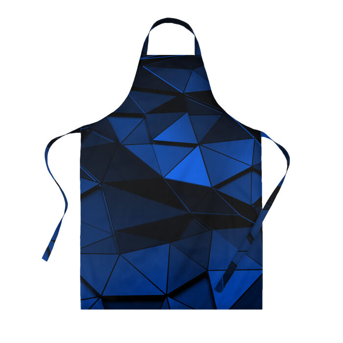 Фартук 3D Blue abstraction collection фото