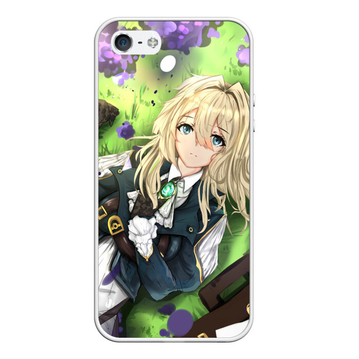 Чехол для iPhone 5/5S матовый Violet Evergarden фото