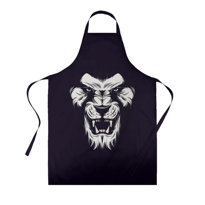 Фартук 3D Лев фото