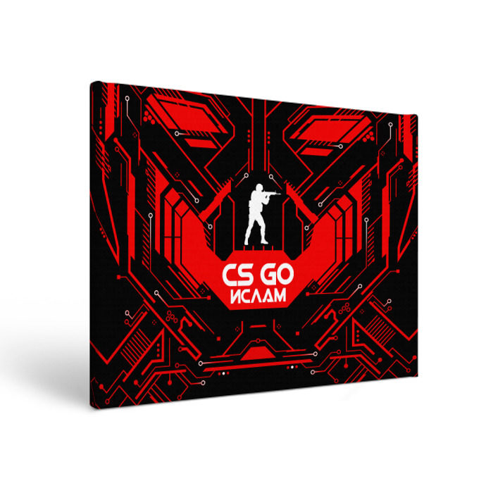 Холст прямоугольный Counter Strike-Ислам фото