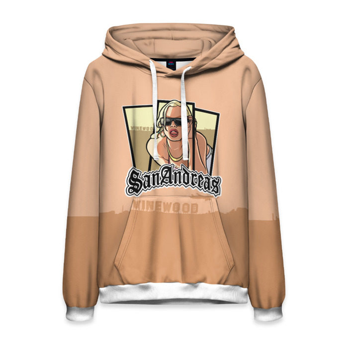 Мужская толстовка 3D GTA SA - Betina фото