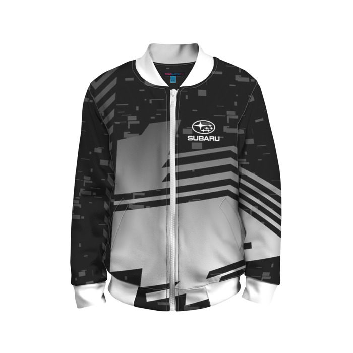 Детский бомбер 3D SUBARU SPORT фото