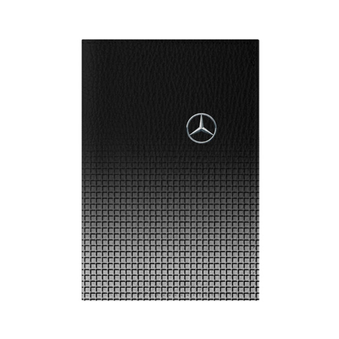 Обложка для паспорта матовая кожа MERCEDES BENZ SPORT фото