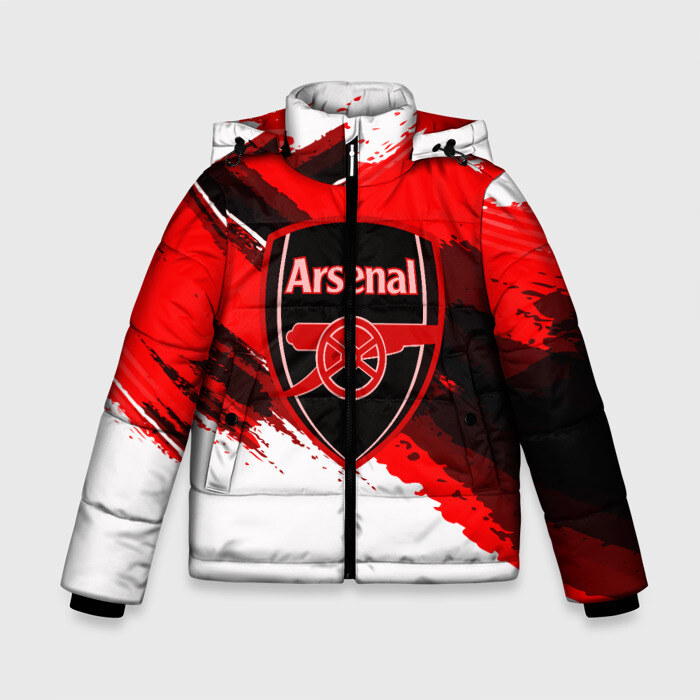 Зимняя куртка для мальчиков 3D ARSENAL SPORT STYLE фото