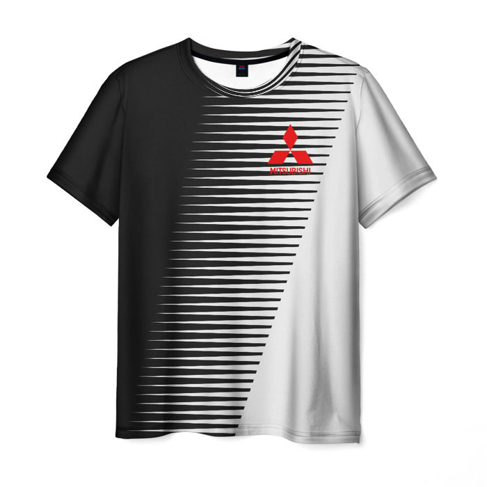 Мужская футболка 3D MITSUBISHI SPORT фото