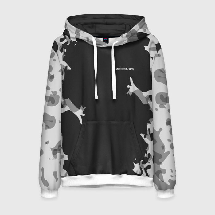 Мужская толстовка 3D AMG SPORT фото