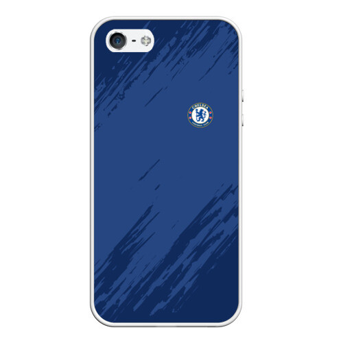 Чехол для iPhone 5/5S матовый Chelsea Uniform фото