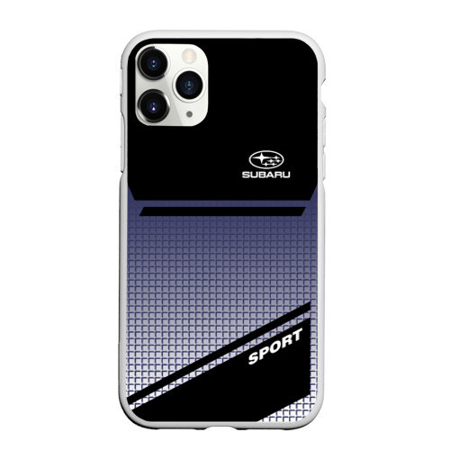 Чехол для iPhone 11 Pro матовый SUBARU SPORT фото