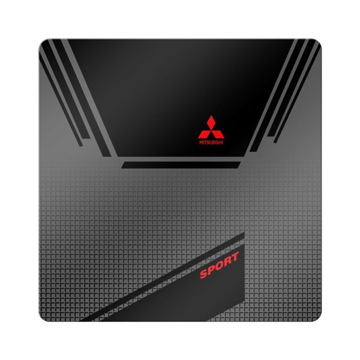 Магнит виниловый Квадрат MITSUBISHI SPORT фото