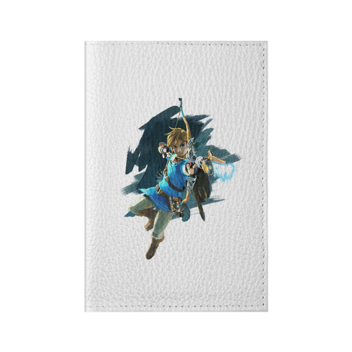 Обложка для паспорта матовая кожа The Legend of Zelda фото