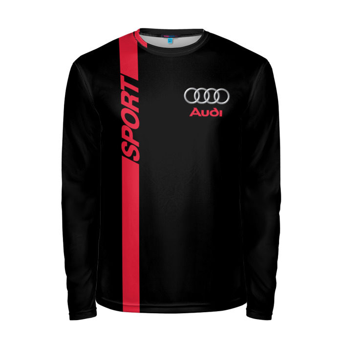 Мужской лонгслив 3D AUDI SPORT фото