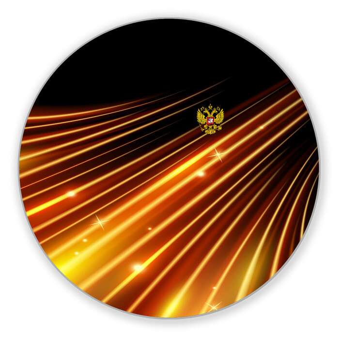 Коврик для мышки круглый Russia Sport 2018 uniform фото