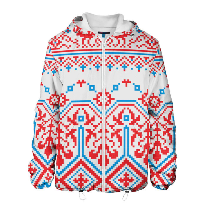 Мужская куртка 3D старославянский узор 5 фото