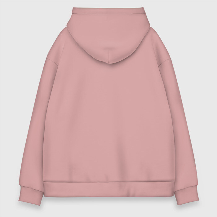 Мужское худи Oversize хлопок Умница и Красавица фото