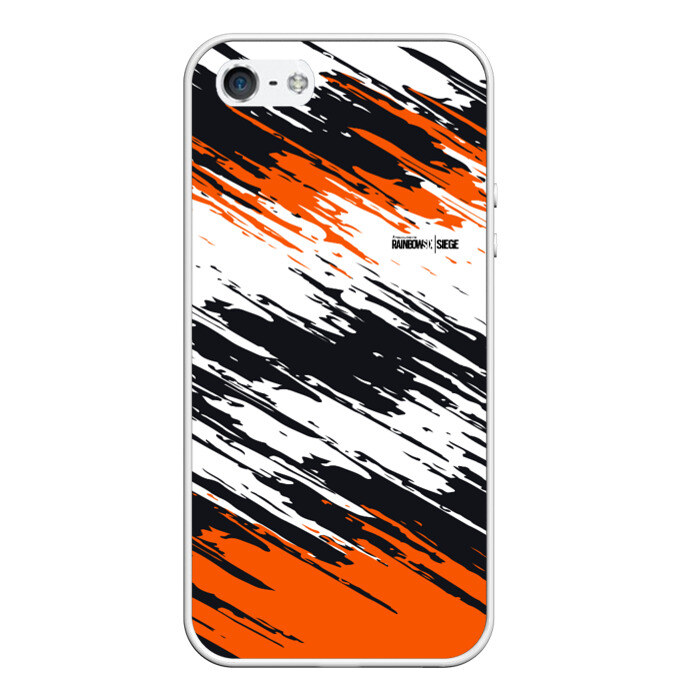 Чехол для iPhone 5/5S матовый Rainbow Six Siege фото