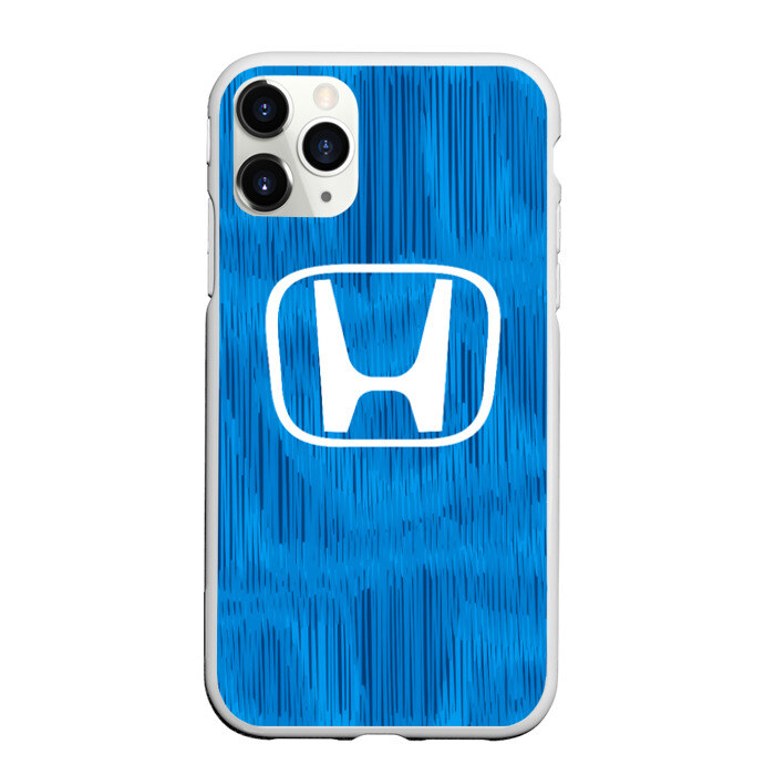 Чехол для iPhone 11 Pro матовый Honda sport color фото