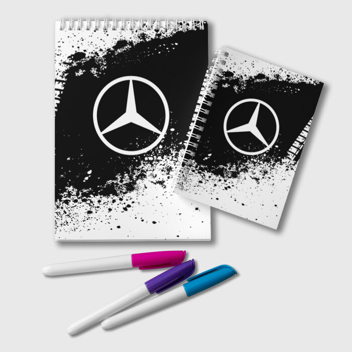 Блокнот Mercedes abstract sport фото