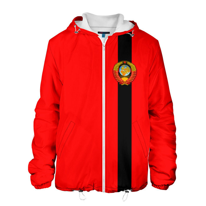 Мужская куртка 3D С гербом СССР фото