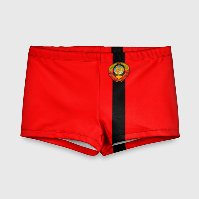 Детские купальные плавки 3D С гербом СССР фото