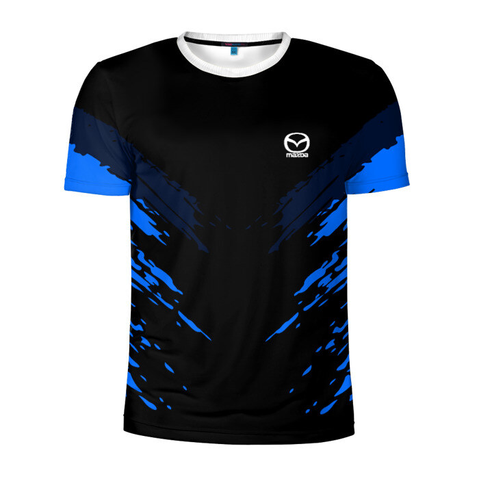 Мужская футболка 3D спортивная Mazda SPORT фото