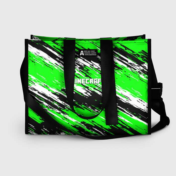 Сумка-шоппер 3D Minecraft фото