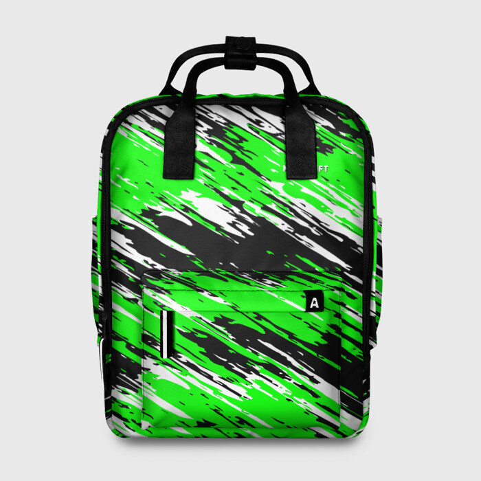 Женский рюкзак 3D Minecraft фото