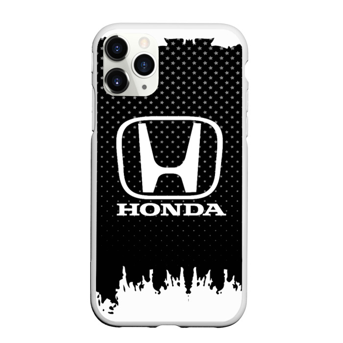 Чехол для iPhone 11 Pro матовый Honda фото