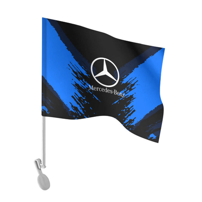 Флаг для автомобиля MERCEDES-BENZ SPORT COLLECTION фото