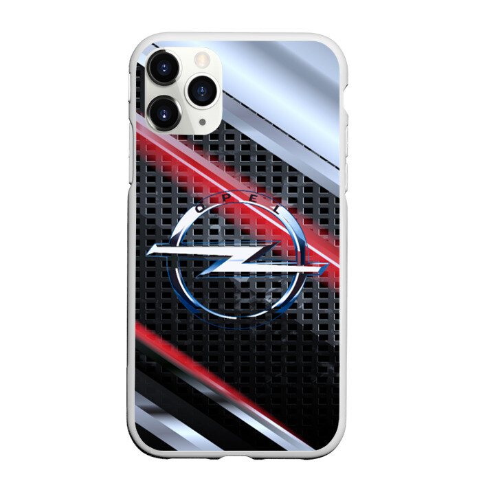 Чехол для iPhone 11 Pro матовый OPEL high speed collection фото