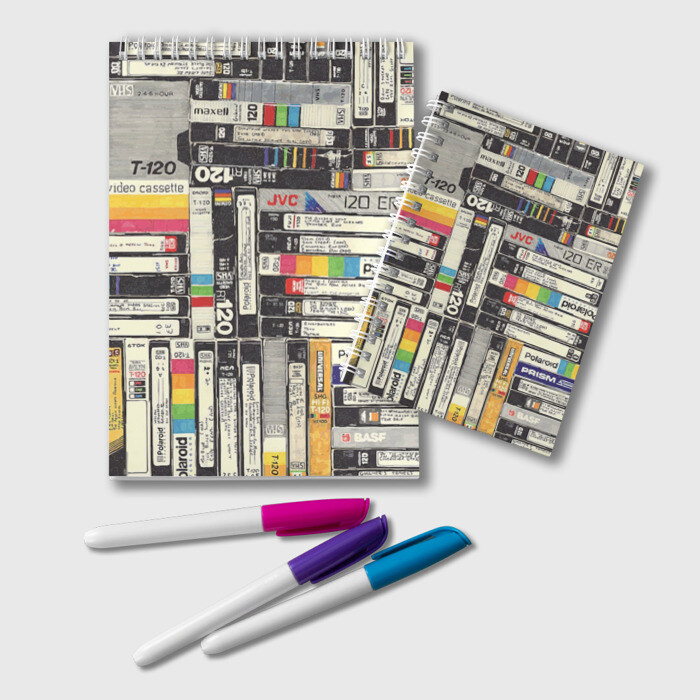 Блокнот VHS-кассеты фото