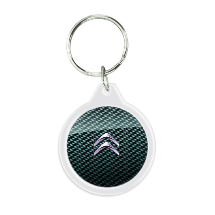 Брелок круглый Citroen SPORT фото