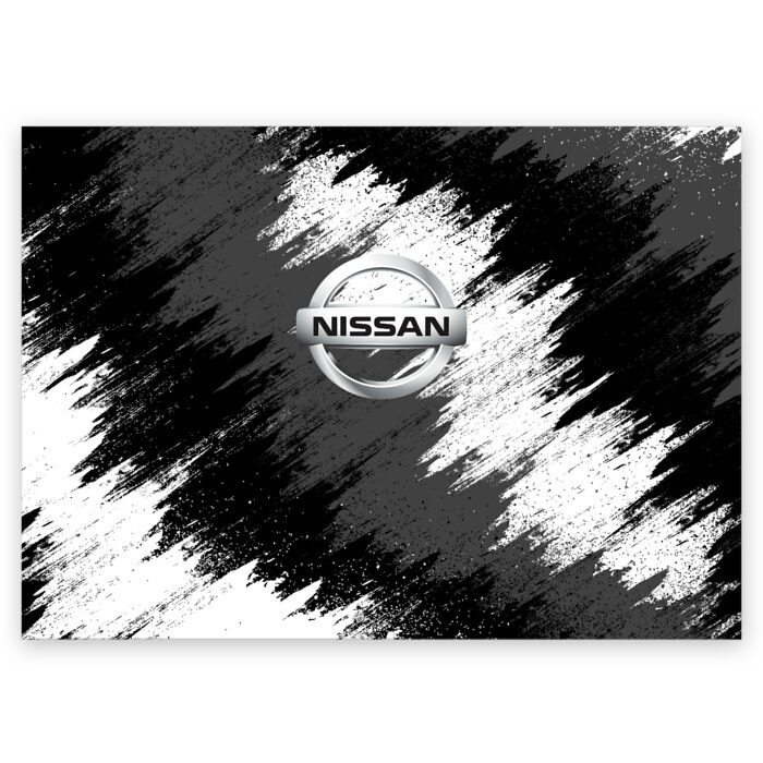 Поздравительная открытка Nissan фото