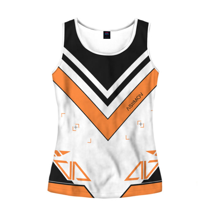 Женская майка 3D ASIIMOV фото