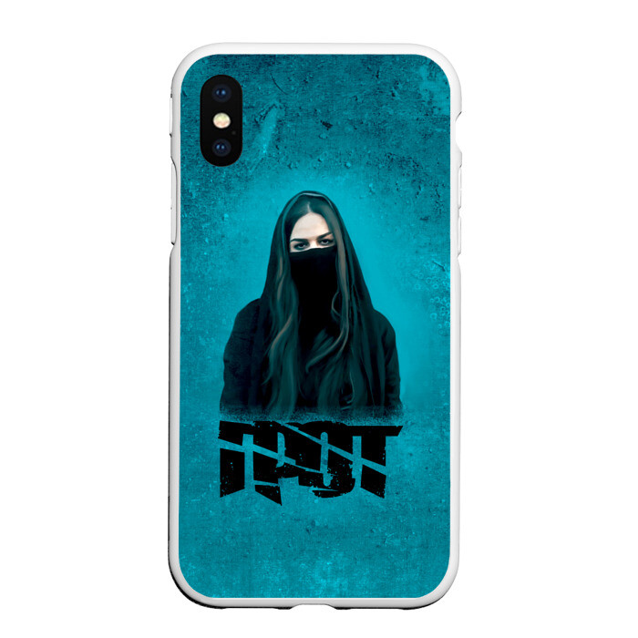 Чехол для iPhone XS Max матовый Drummatix фото