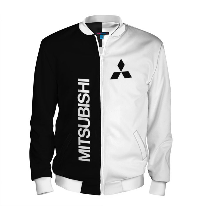 Мужской бомбер 3D Mitsubishi фото