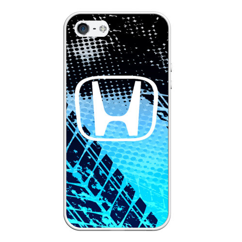 Чехол для iPhone 5/5S матовый Honda sport auto motors фото