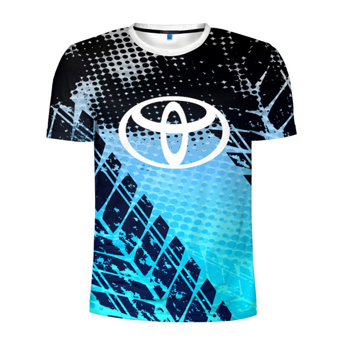 Мужская футболка 3D спортивная Toyota sport auto motors фото